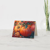 Have a beautiful Thanksgiving! Kaart (Achterkant)