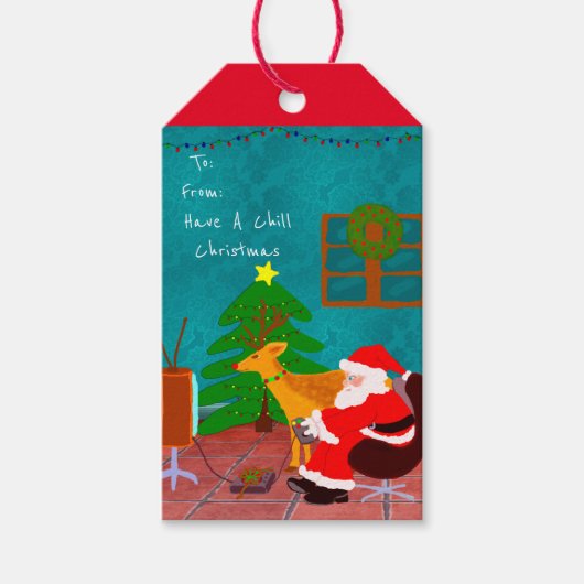 Have A Chill Christmas Cadeaulabel (Voorkant)