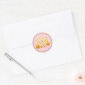 Have a Good Day – Cute Sunshine Flower Sticker (Enveloppe)