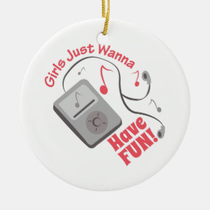 have Fun Keramisch Ornament