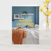 Have fun on your honeymoon. kaart (Gele Bloem)