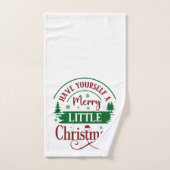 Have Yourself A Merry Little Christmas White (Serviette à main)