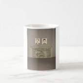 Havel et roseau au-dessus de la tasse de cheminée (Centre)