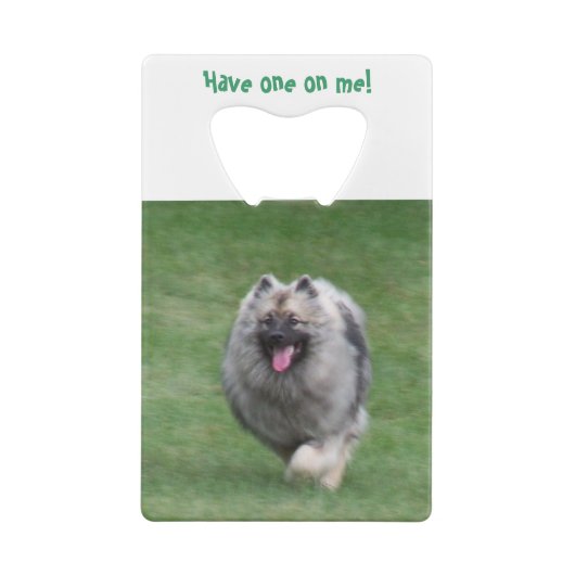 Havel: "Heb er een op mij!" Creditcardflesopening Kredietkaart Flessenopener (Achterkant)