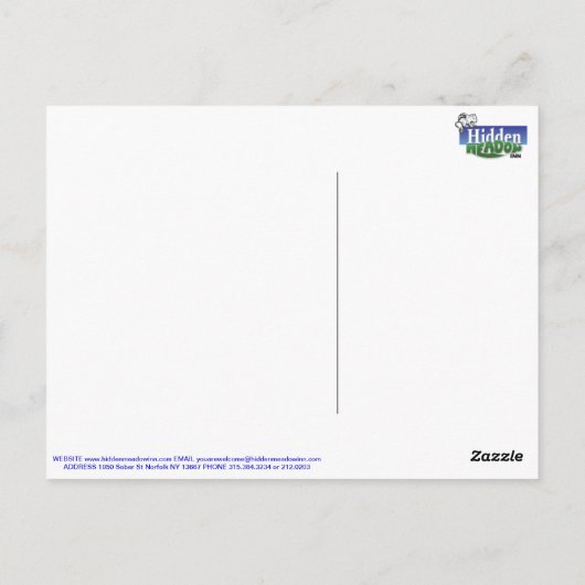 Havel par la carte postale de Frank Marshall (Dos)