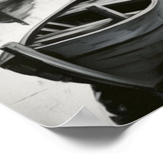 Haven bij Dusk Poster (Hoek)