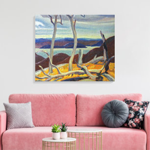 Haven Coldwell Bay Franklin Carmichael Canvas Afdruk