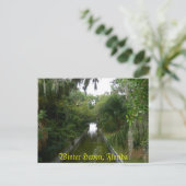 Haven d'hiver, carte postale Fl (Debout devant)