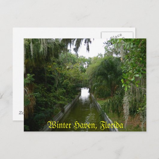 Haven d'hiver, carte postale Fl (Devant / Derrière)