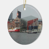 Haven in Baltimore Keramisch Ornament (Links)