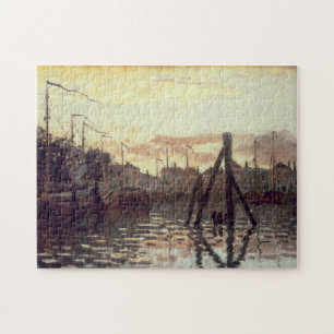 Haven in Zaandam Monet Fine Art Legpuzzel