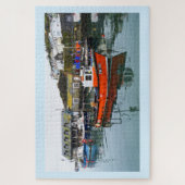 Haven Mevagissey in Cornwall Legpuzzel (Verticaal)