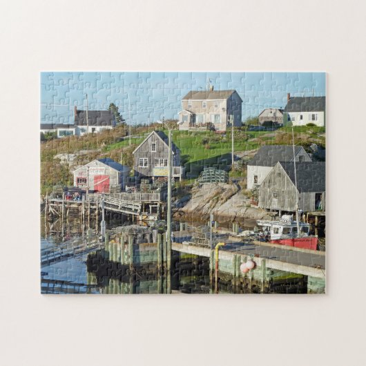 Haven Setting Nova Scotia. Legpuzzel (Horizontaal)