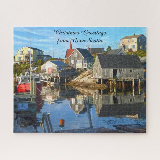 Haven Setting Nova Scotia. Legpuzzel (Horizontaal)