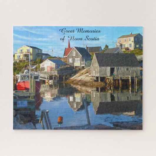 Haven Setting Nova Scotia. Legpuzzel (Horizontaal)