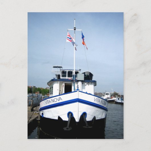 haven van Amsterdam - Briefkaart (Voorkant)