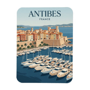 Haven van Antibes Frankrijk Magneet