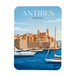 Haven van Antibes Frankrijk Magneet