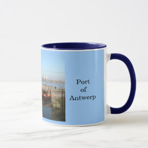 Haven van Antwerpen 4 Mok