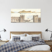 Haven van Arona (1795) Charles Gore Canvas Afdruk (Insitu (Slaapkamer))