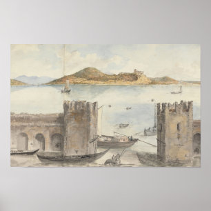 Haven van Arona (1795) Charles Gore Poster