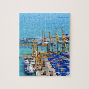 haven van Barcelona Legpuzzel