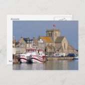 Haven van Barfleur in Frankrijk Briefkaart (Voorkant / Achterkant)