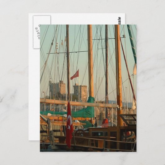 Haven van Bodrum Briefkaart (Voorkant / Achterkant)