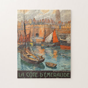  haven van Cote d'Emeraude Saint Malo Legpuzzel