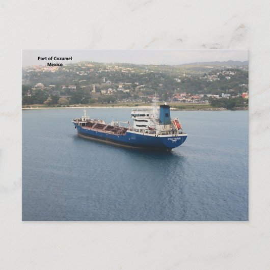 Haven van Cozumel Mexico Briefkaart (Voorkant)