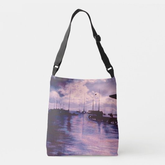 haven van Fort de France Crossbody Tas (Achterkant)