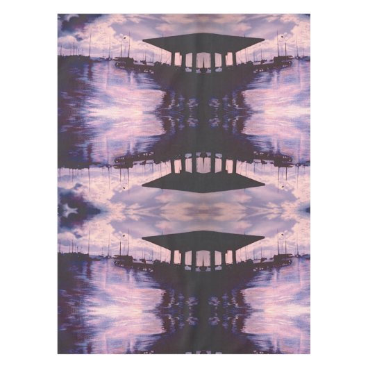 Haven van Fort de France Tafelkleed (Voorkant)