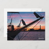 Haven van Genua Briefkaart (Voorkant / Achterkant)