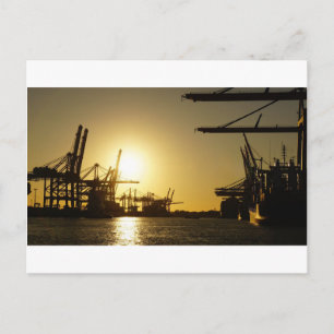 haven van hamburg briefkaart
