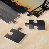 haven van hamburg legpuzzel (Zijkant)