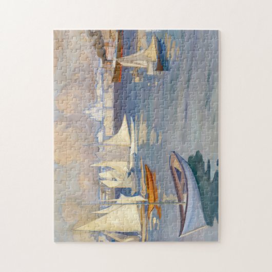 Haven van Helsinki | Albert Edelfelt Legpuzzel (Verticaal)