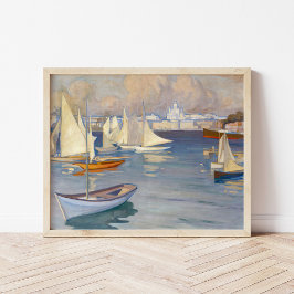 Haven van Helsinki | Albert Edelfelt Poster