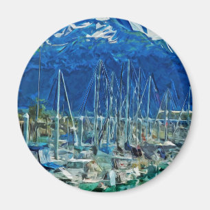 Haven van het Abstracte Impressionisme van Seward Magneet