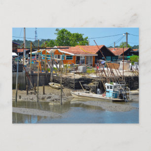 Haven van La Teste de Buch in Frankrijk Briefkaart