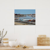 Haven van La Teste de Buch in het Franse Briefkaar Poster (Keuken)