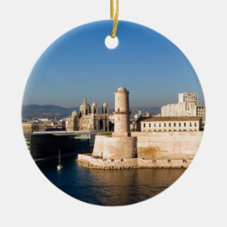 Haven van Marseille Keramisch Ornament