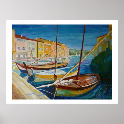 Haven van Martigues Poster (Voorkant)