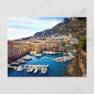 Haven van Monaco Briefkaart