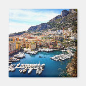 Haven van Monaco Magneet (Voorkant)