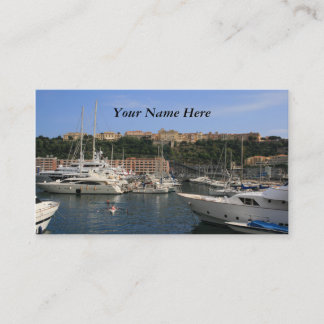 Haven van Monaco Visitekaartje