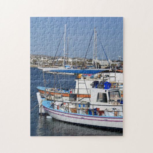 haven van Paphos Legpuzzel (Verticaal)