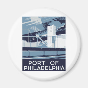 Haven van Philadelphia Magneet