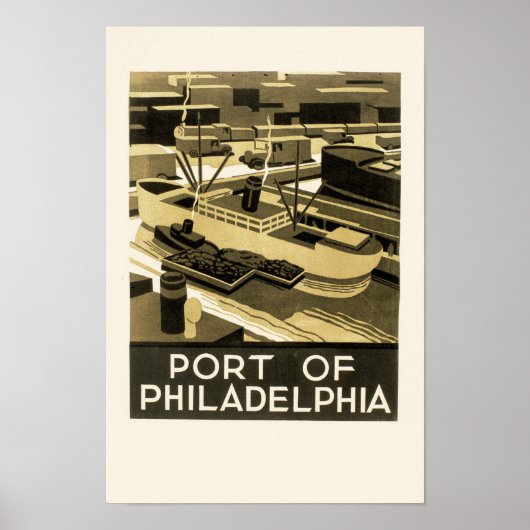 Haven van Philadelphia Poster (Voorkant)