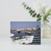 Haven van Piraeus, Athene Briefkaart (Staand voorkant)