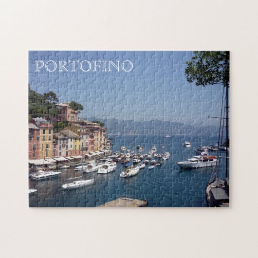 haven van portofino legpuzzel (Horizontaal)